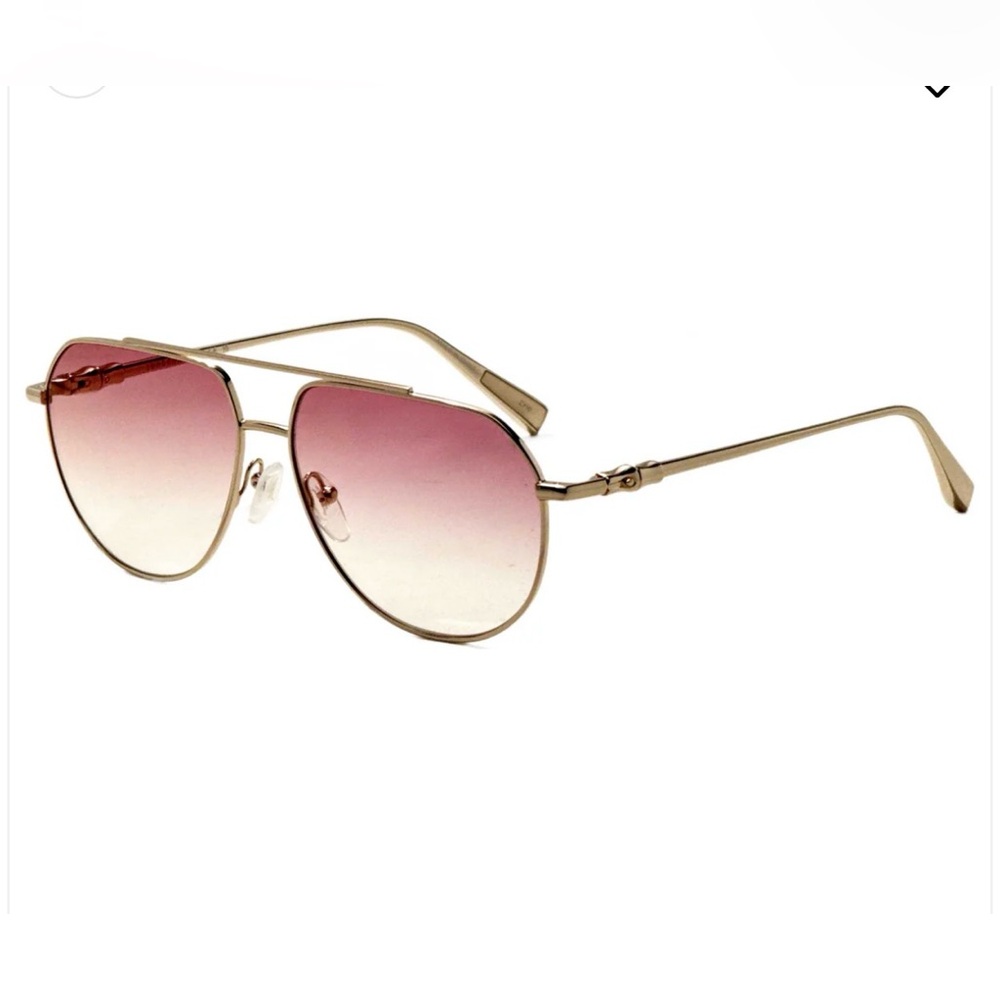 New Authentic Longchamp Gradient Aviator Sunglasses